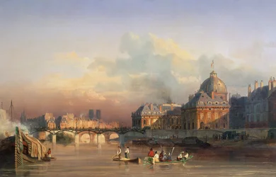 A View of Paris from the Seine